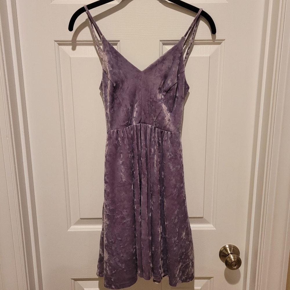 Wild Fable Velour Mini Dress